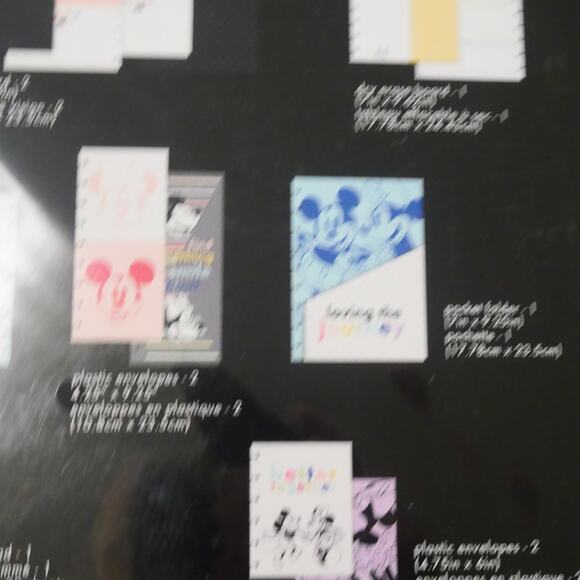 NEW Happy Planner Disney Minnie Mickey Classic Planner Companion Folders Papers - Picture 11 of 14